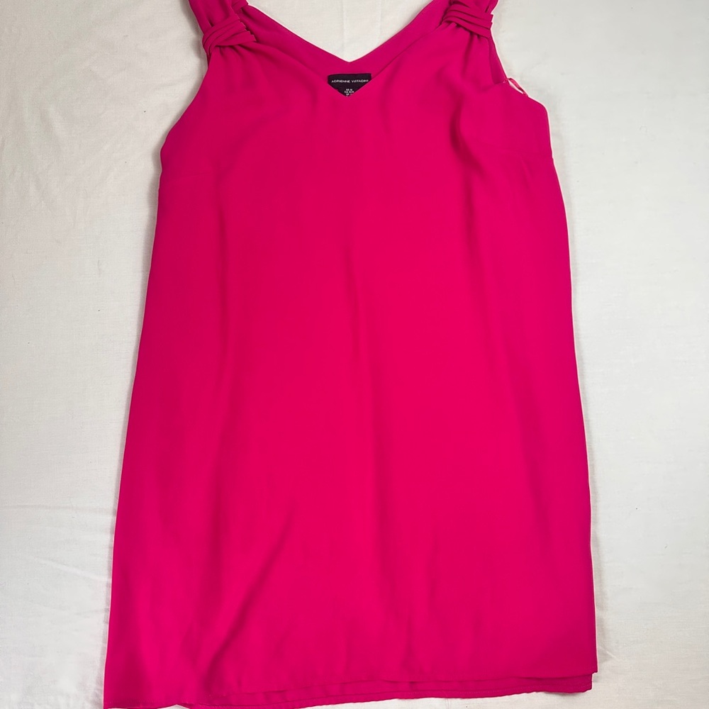 Adrienne Vittadini Fuchsia Sleeveless Top